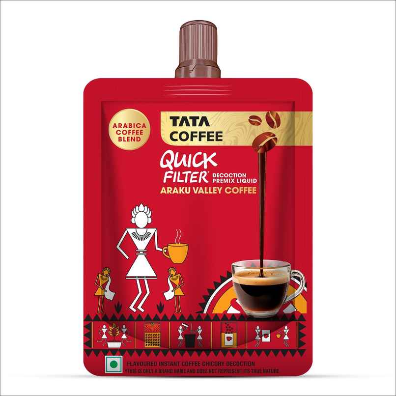 Tata Coffee Quick Filter Araku Valley Coffee Decoction Premix Liquid
