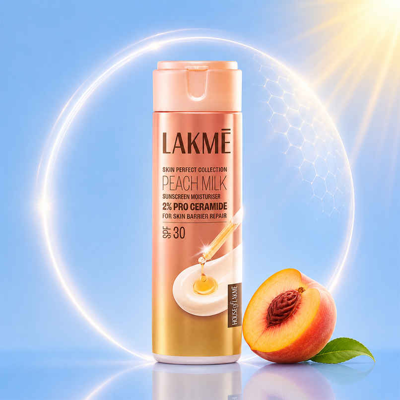 Lakme Peach Milk Moisturizer SPF 24 PA Sunscreen Lotion Lakme Peach Milk Moisturizer SPF 24 PA Sunscreen Lotion