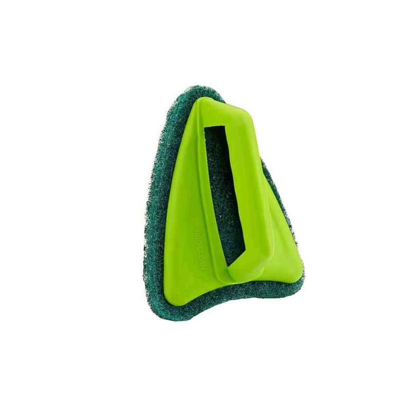 Proclean Scrubber Pad With Handle - Triangle | Assorted Proclean Scrubber Pad With Handle - Triangle | Assorted