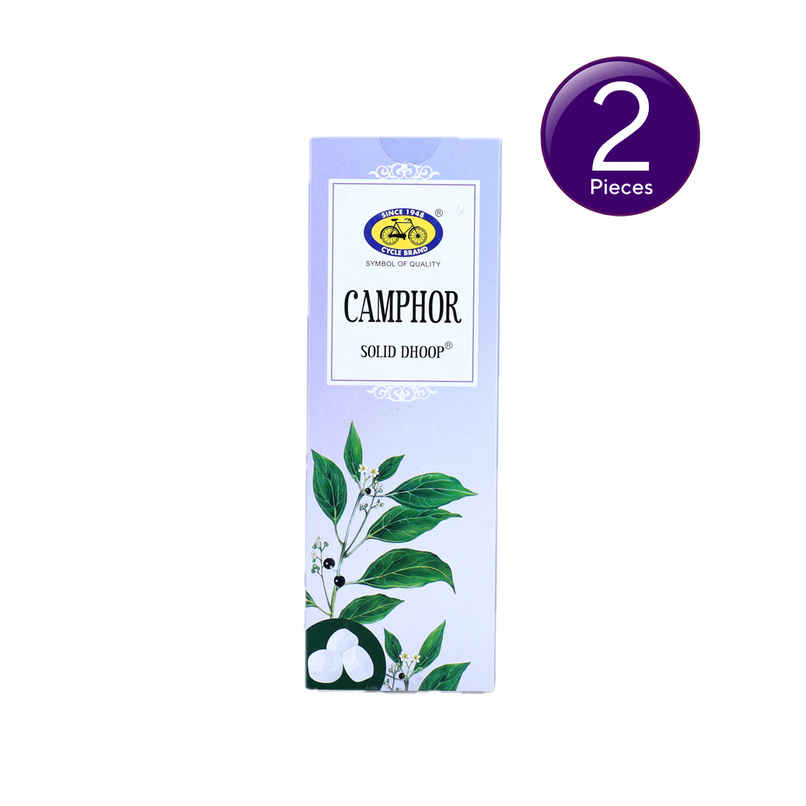Pure Camphor Bambooless Solid Dhoop Stick | 6 Inch | 50 Sticks Pack | Cycle Combo Pure Camphor Bambooless Solid Dhoop Stick | 6 Inch | 50 Sticks Pack | Cycle Combo