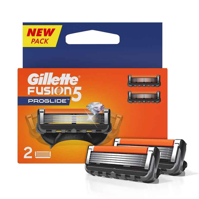 Gillette Fusion Proglide Flexball Manual Shaving Razor Blades Cartridge