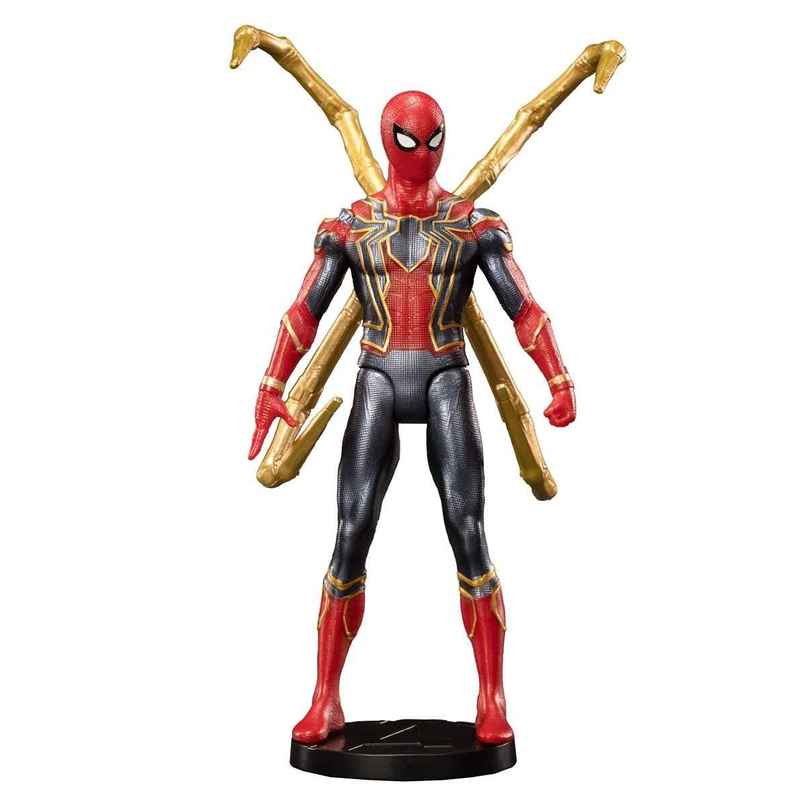 Striders Licensed Marvel Iron Spiderman Action Figure Toy with Stand | 7 inch Striders Licensed Marvel Iron Spiderman Action Figure Toy with Stand | 7 inch