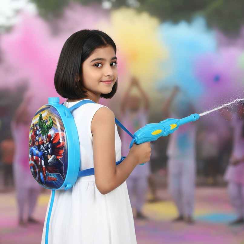 Holi Water Gun Pichkari With Water Tank | Avengers | Star Toys