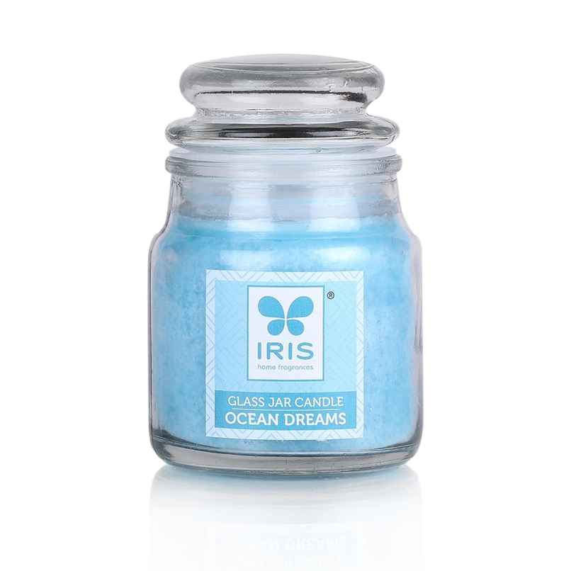 IRIS Ocean Dream Scented Glass Jar Candle