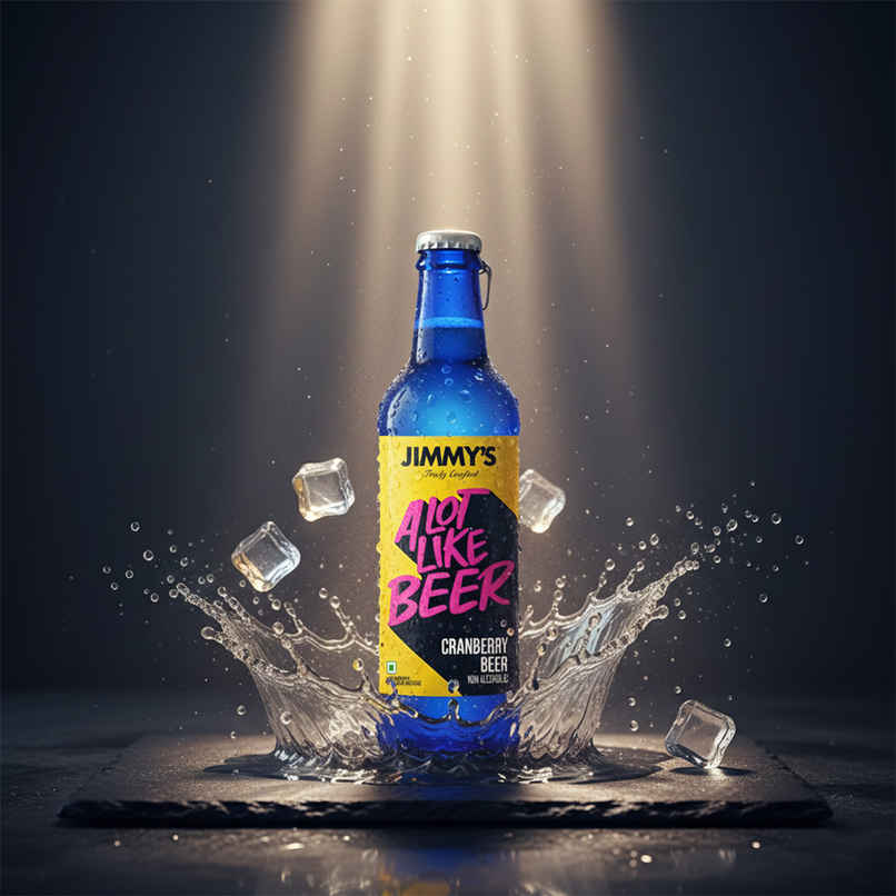 Jimmy's Cocktails Cranberry Non Alcoholic Beer