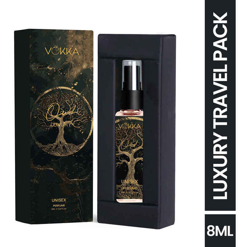 Vokka Pocket Perfume Oud 8ml Unisex Long Lasting Sandalwood Agarwood Vokka Pocket Perfume Oud 8ml Unisex Long Lasting Sandalwood Agarwood
