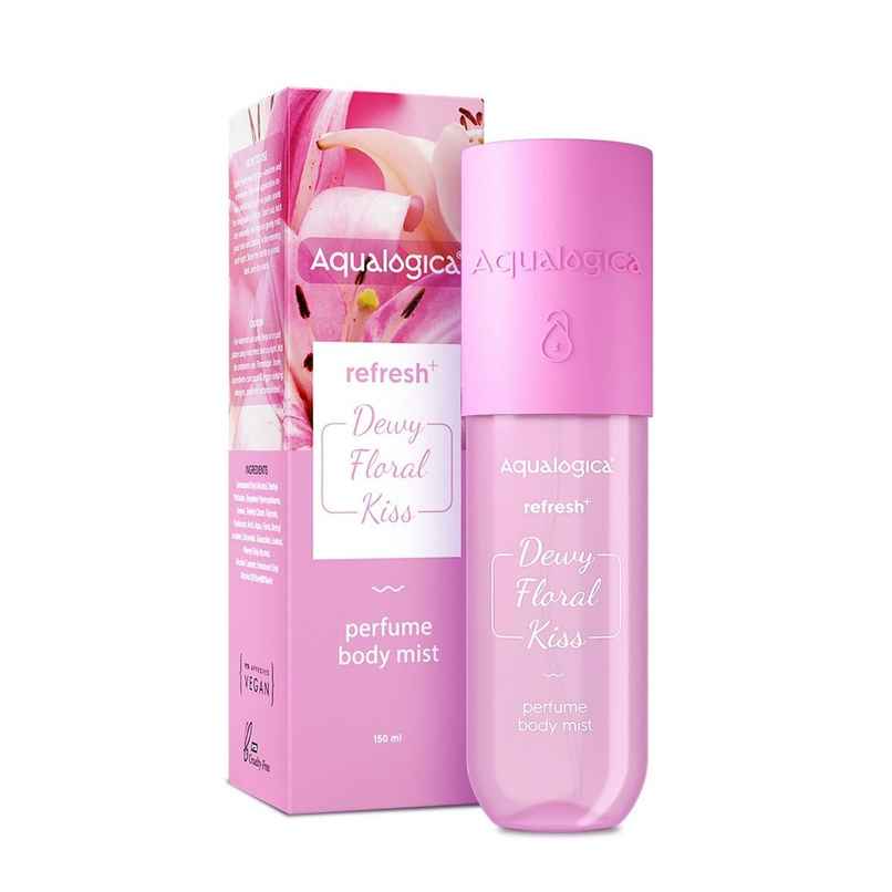 Aqualogica Refresh+ Dewy Floral Kiss Perfume Body Mist