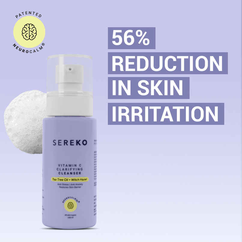 SEREKO Vitamin C Glowing & Brightening for Acne, Dark Spots & Excess Oil Face Wash