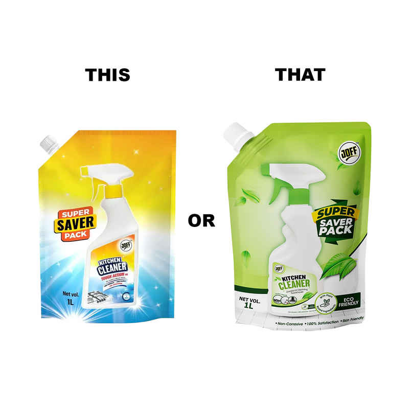 Joff Kitchen Degreaser Cleaner | Super Saver Refill Pack