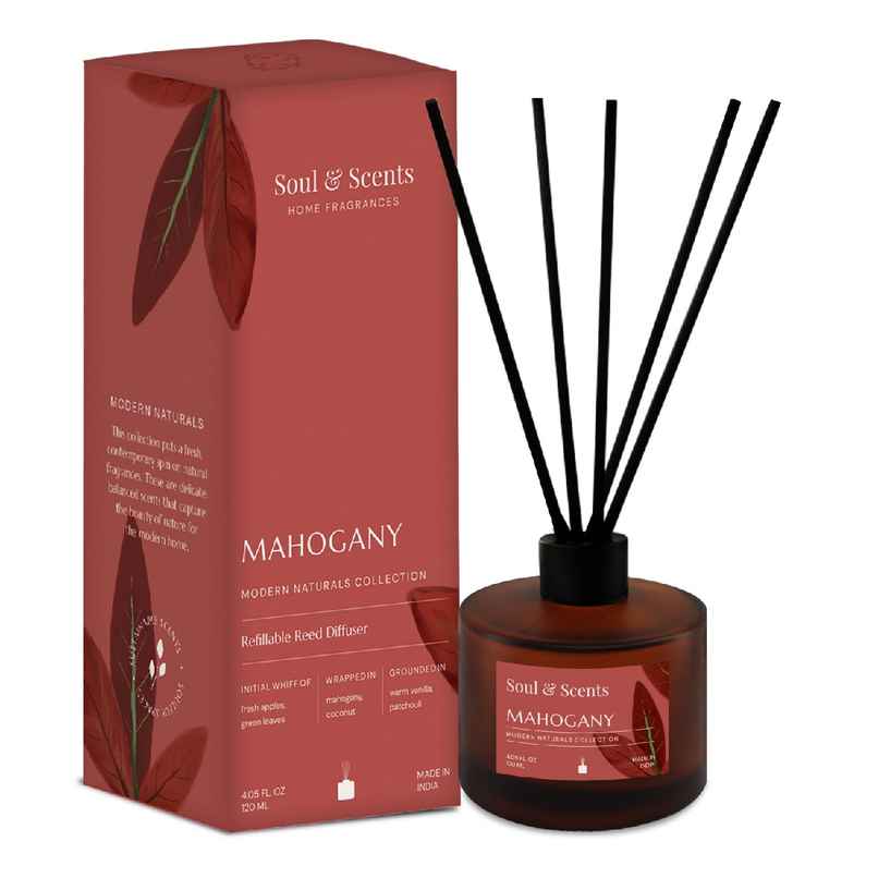 Soul & Scents Mahogany Reed Diffuser Soul & Scents Mahogany Reed Diffuser