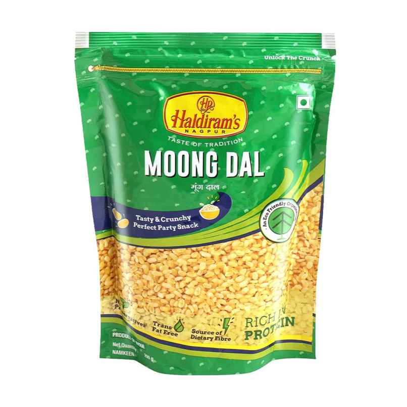 Haldiram's Moong Dal | Crispy Fried Lentil Snack