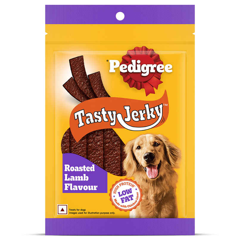Pedigree Adult Tasty Jerky Roasted Lamb Flavour Dog Treat