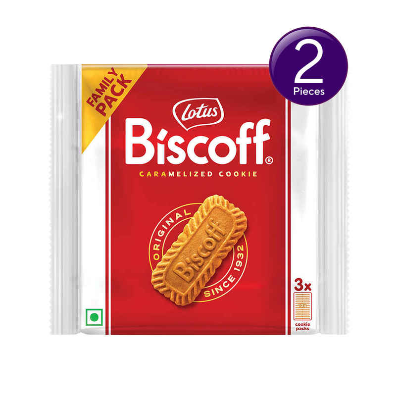 Lotus Biscoff Original Caramelized Cookie Family Combo   