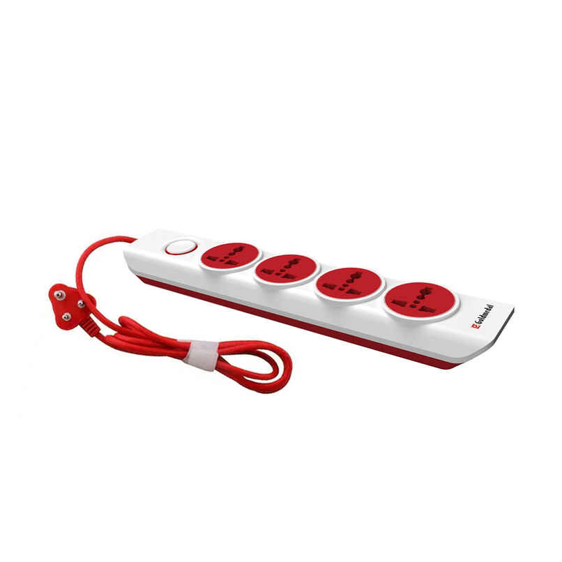 Goldmedal i-Design 4x4 Power Strip | 4 Universal Sockets | Individual Switches with Indicators | 2-Meter Extension Cord Goldmedal i-Design 4x4 Power Strip | 4 Universal Sockets | Individual Switches with Indicators | 2-Meter Extension Cord