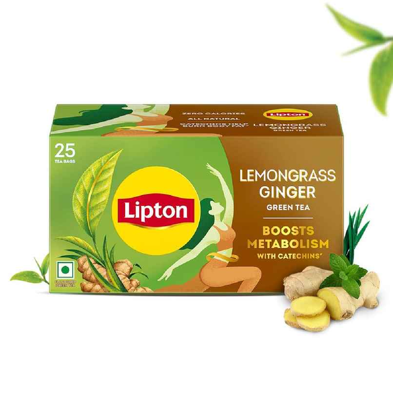 Lipton Lemongrass Ginger I Tasty Green Tea Lipton Lemongrass Ginger I Tasty Green Tea
