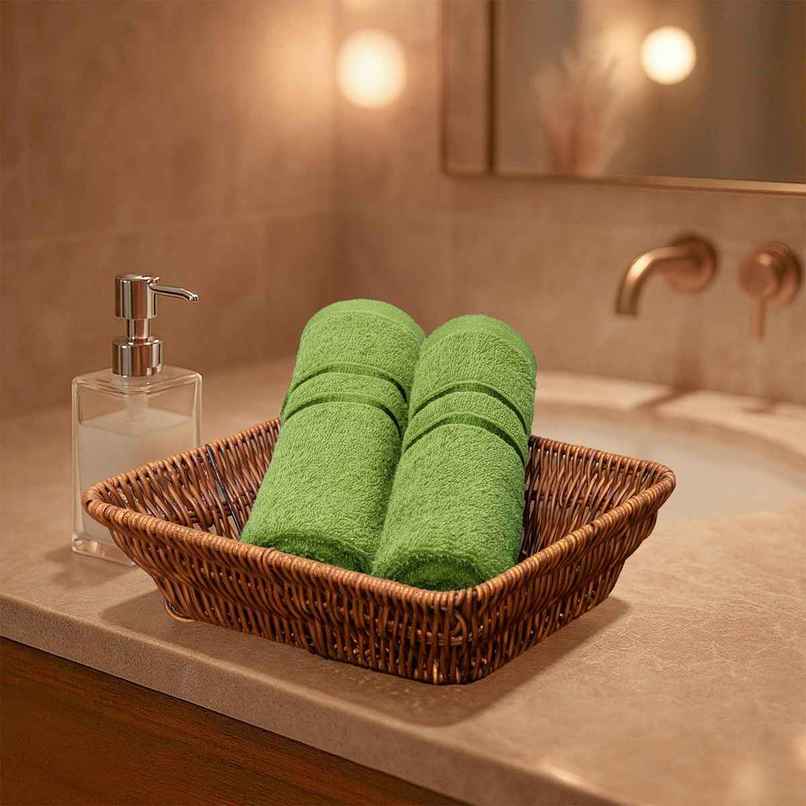 Mytrident Cotton Hand Towel | 400 GSM | Gym Towel Set - Lime Green Mytrident Cotton Hand Towel | 400 GSM | Gym Towel Set - Lime Green
