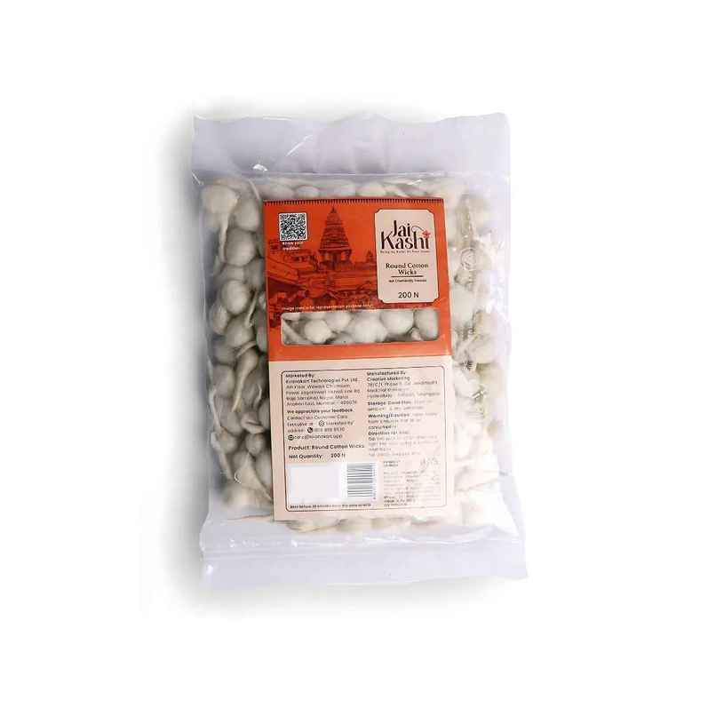 Jai Kashi Round/ Flower Cotton Wicks Jai Kashi Round/ Flower Cotton Wicks