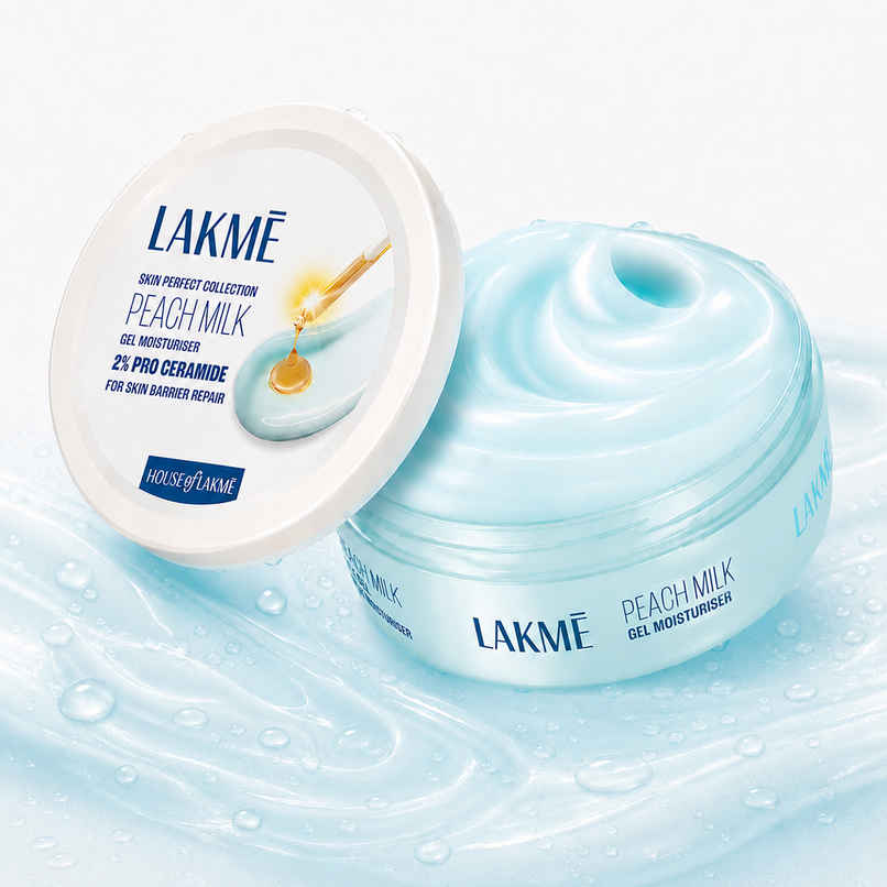 Lakme Peach Gel Creme 2%Pro Ceramide, Skin Barrier Repair & Glowing Skin| All Skin Types Lakme Peach Gel Creme 2%Pro Ceramide, Skin Barrier Repair & Glowing Skin| All Skin Types