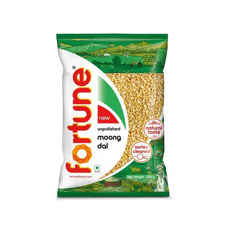 Fortune Unpolished Moong Dal