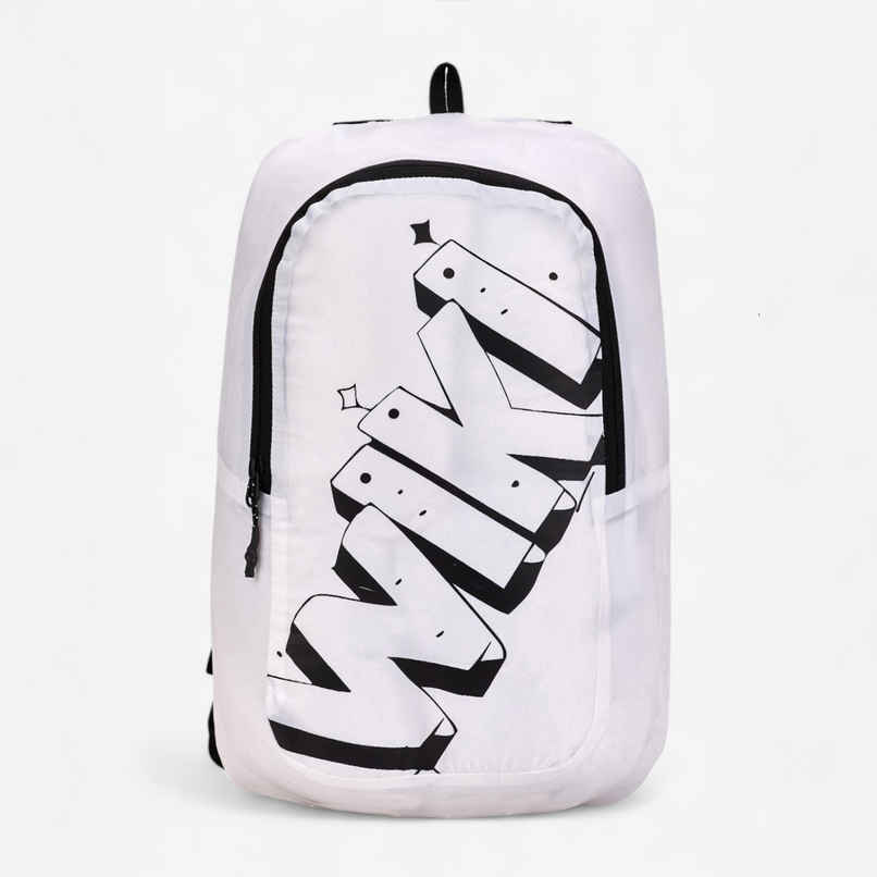 Wildcraft Unisex Printed Polyester Backpacks | White - 38 cm