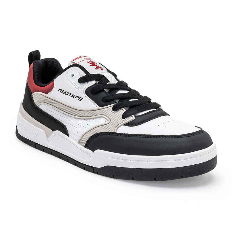 Red Tape Men's Sneakers | RSL0272A | White and Red - UK 6 Red Tape Men's Sneakers | RSL0272A | White and Red - UK 6