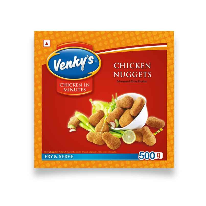Venky's Chicken Nuggets | Frozen Ready To Cook Snack