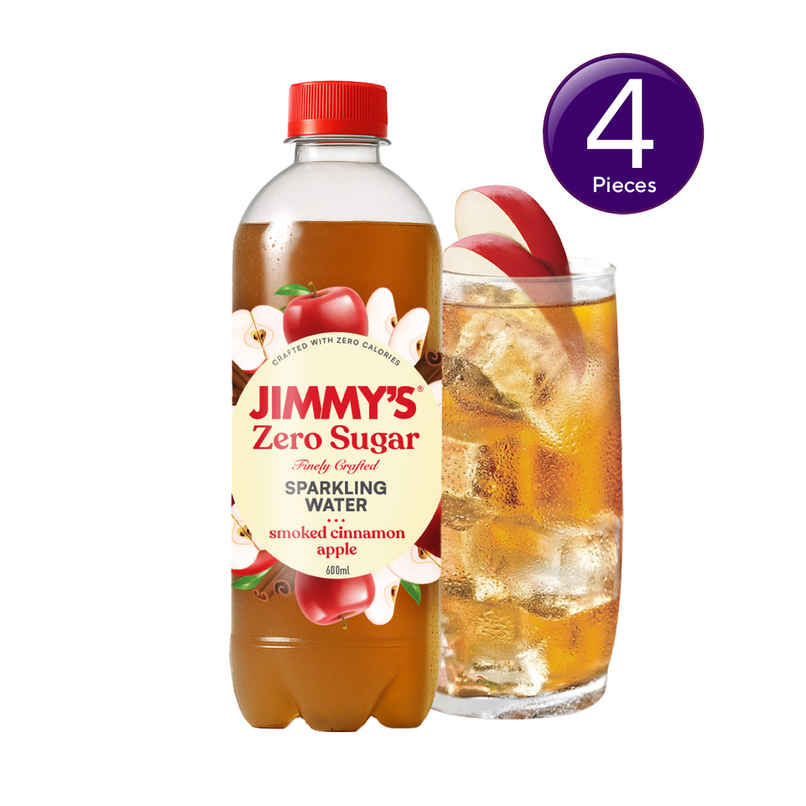 Jimmy's Zero Sugar Smoked Cinnamon Apple Sparkling Water Combo 