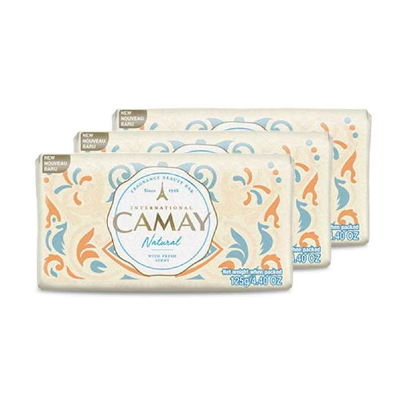 Camay Natural International Soap | with Cedarwood & Bergamot | Buy 2 Get 1 free