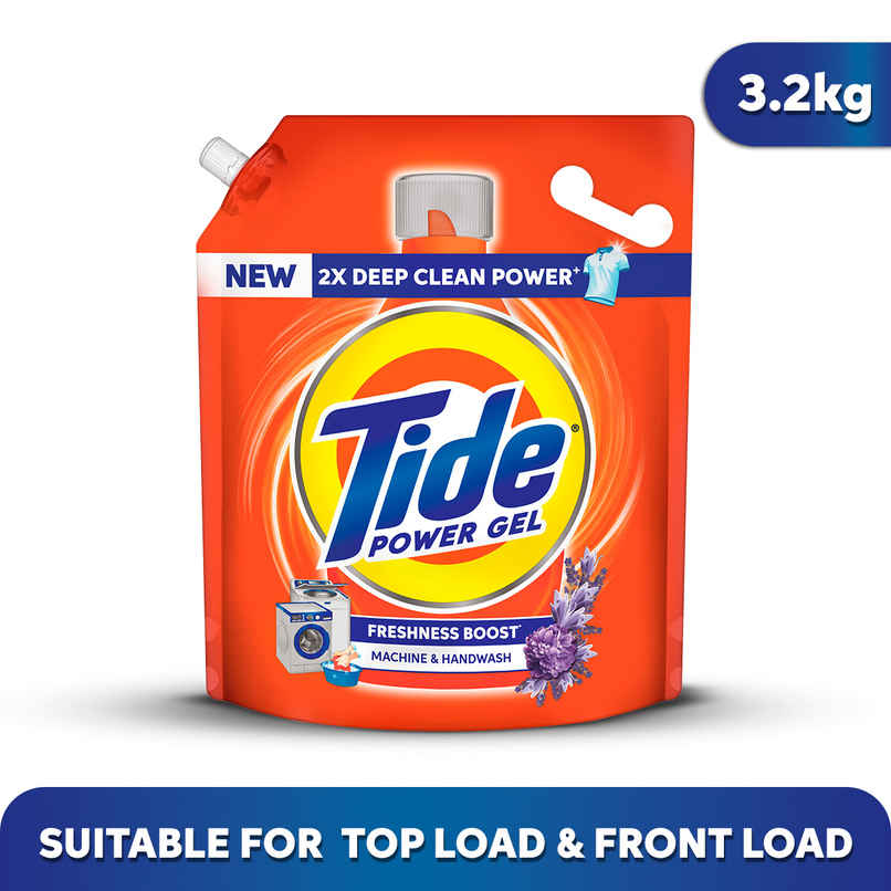 Tide Power Gel Liquid Detergent for Top Load & Front Load Washing Machine
