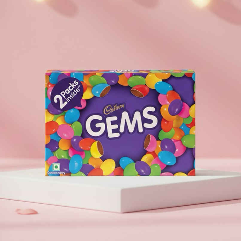Cadbury Gems Chocolate Duo Pack