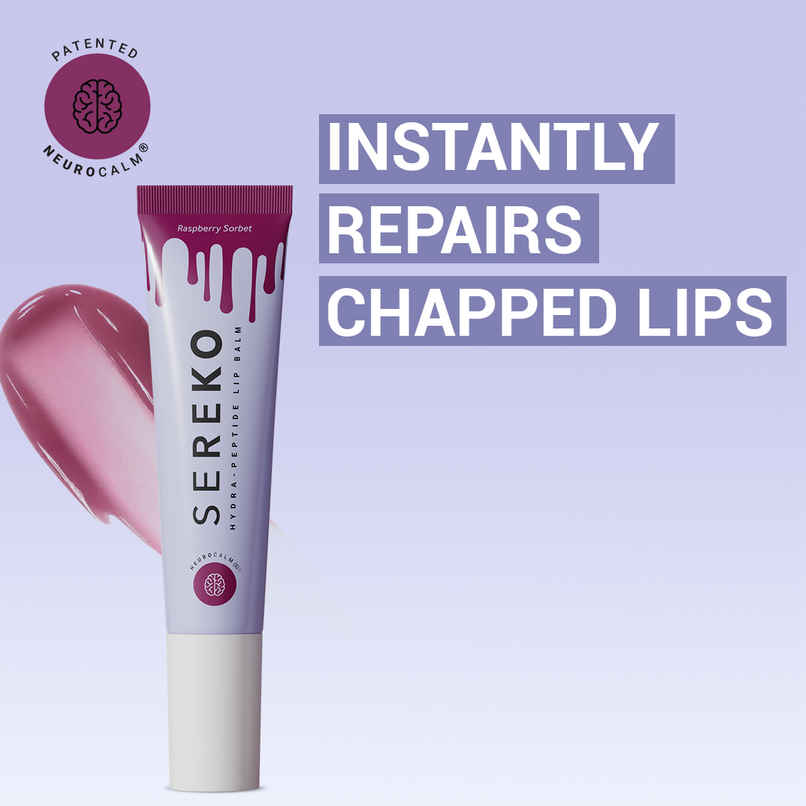 SEREKO Tinted Lip Balm (Raspberry) | Hydra Lip Care with Peptide SEREKO Tinted Lip Balm (Raspberry) | Hydra Lip Care with Peptide