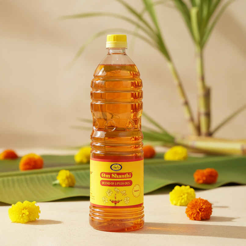 Om Shanthi Pure Jasmine Puja Oil | Cycle Om Shanthi Pure Jasmine Puja Oil | Cycle