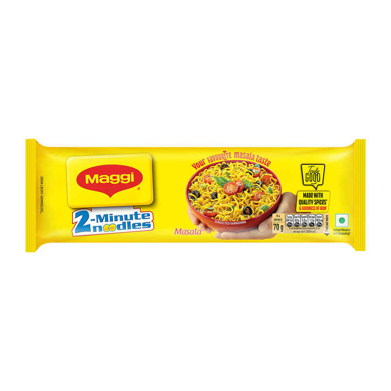 MAGGI 2-Minute Instant Noodles | Masala Noodles | Made With Quality Spices MAGGI 2-Minute Instant Noodles | Masala Noodles | Made With Quality Spices