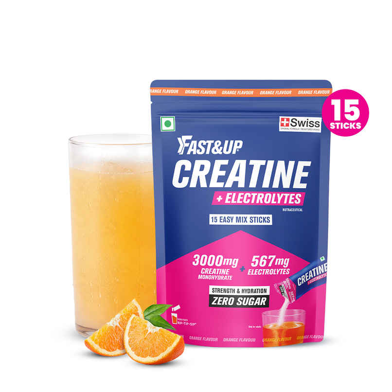 Fast & Up Creatine+Electrolytes | Easy Mix Sticks