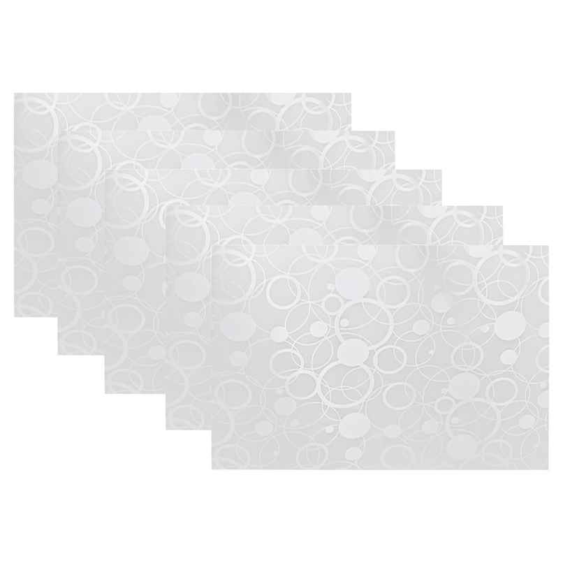 Kuber Industries Pack of 6 Fridge Mat | Circle Design Shelf Liner Kuber Industries Pack of 6 Fridge Mat | Circle Design Shelf Liner