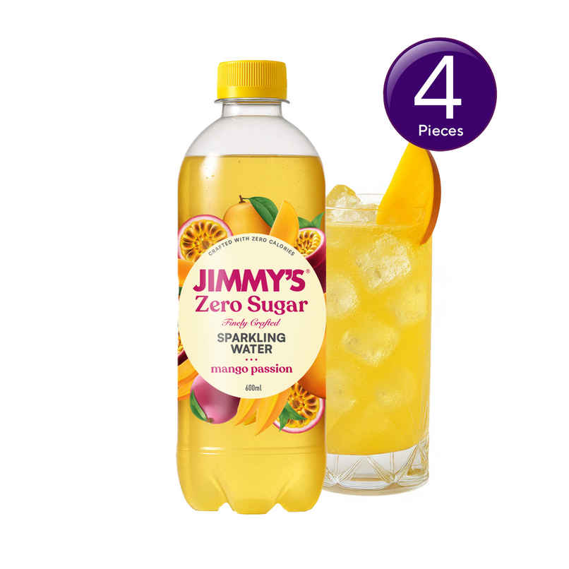 Jimmy's Zero Sugar Mango passion Sparkling Water Combo 