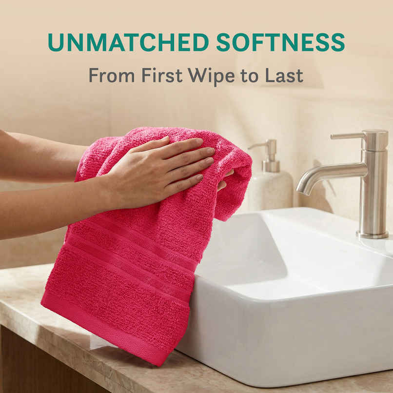 Mytrident Cotton Hand Towel | 400 GSM | Gym Towel Set - Candy Glow Mytrident Cotton Hand Towel | 400 GSM | Gym Towel Set - Candy Glow
