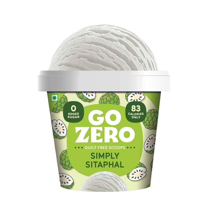 Go Zero Simply Sitaphal Guilt Free Ice Cream Cup