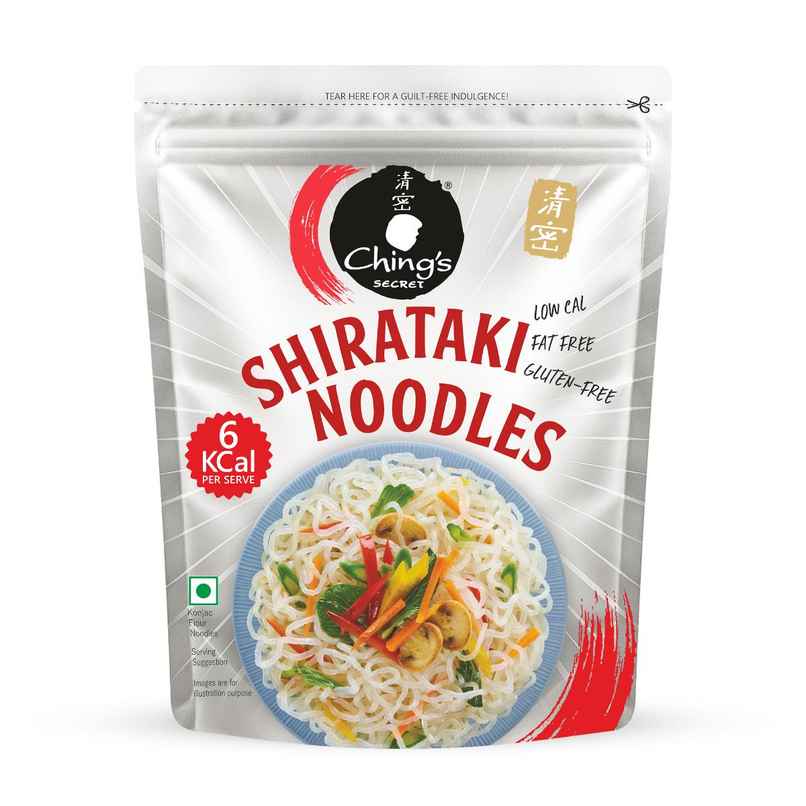 Ching's Secret Shirataki Noodles | Only 6 kcal per Serve, Low Calorie, Made from Konjac Flour Ching's Secret Shirataki Noodles | Only 6 kcal per Serve, Low Calorie, Made from Konjac Flour