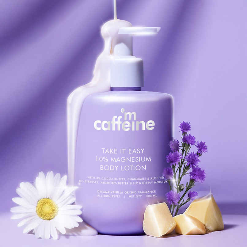 Mcaffeine 10% Magnesium Body Lotion - 3X Stress Reduction, Better Sleep with Vanilla