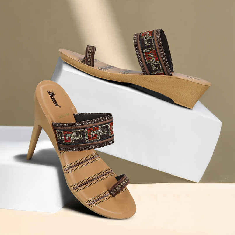 Paragon Women's Brown Pu Sandals PUK7027L UK 7