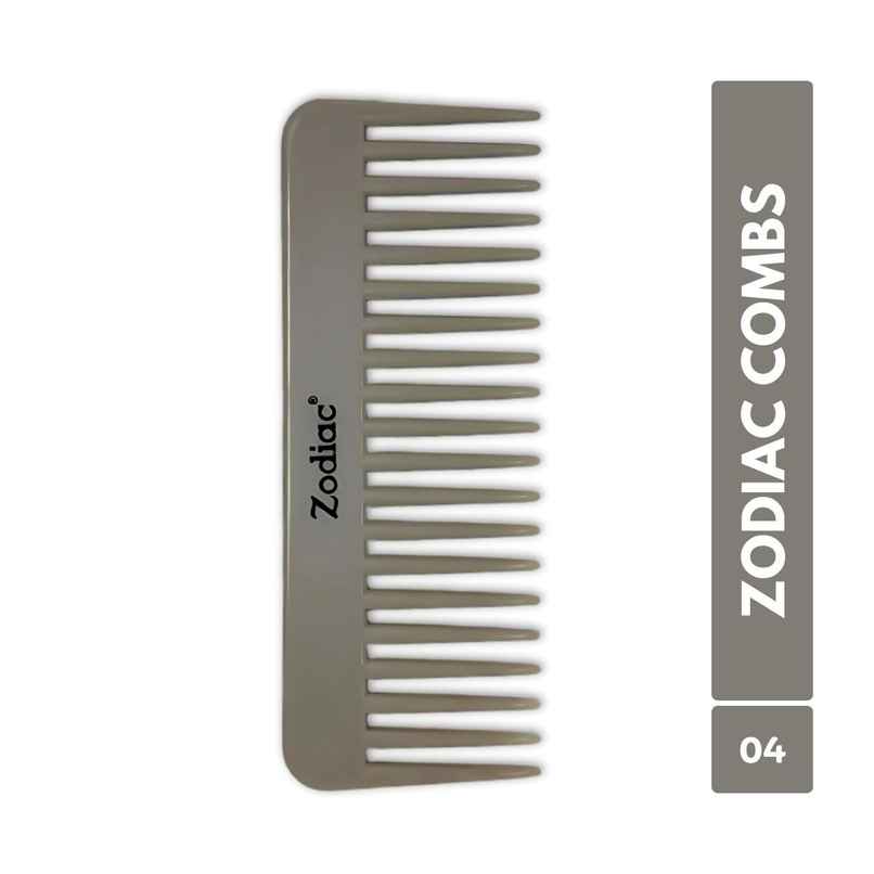 Zodiac Wide Tooth Comb | Grey Zodiac Wide Tooth Comb | Grey