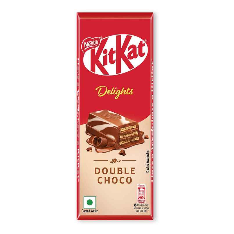 Nestle KitKat Delights Double Choco | Rich & Indulgent Chocolate Bar