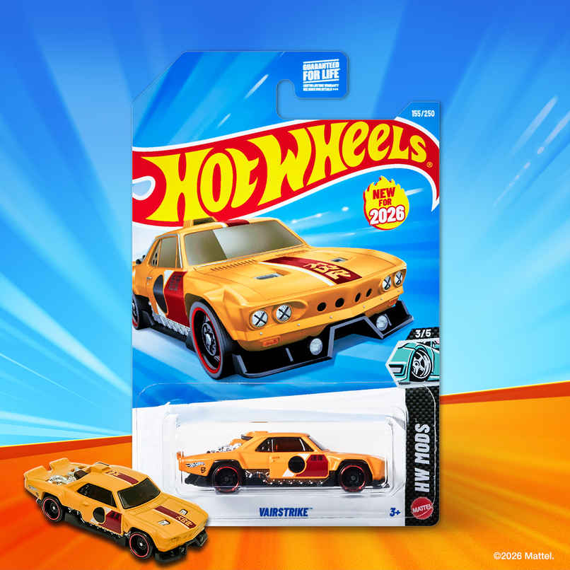 Hot Wheels Worldwide Basic HW Vairstrike Car Toy for Kids & Collectors