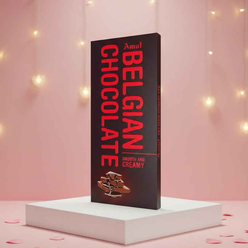 Amul Belgian Chocolate | Smooth and Creamy Amul Belgian Chocolate | Smooth and Creamy