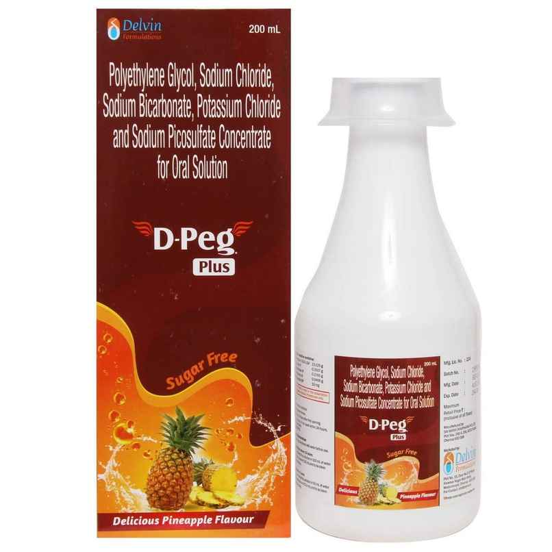 D Peg Plus Sugar Free Pineapple Syrup