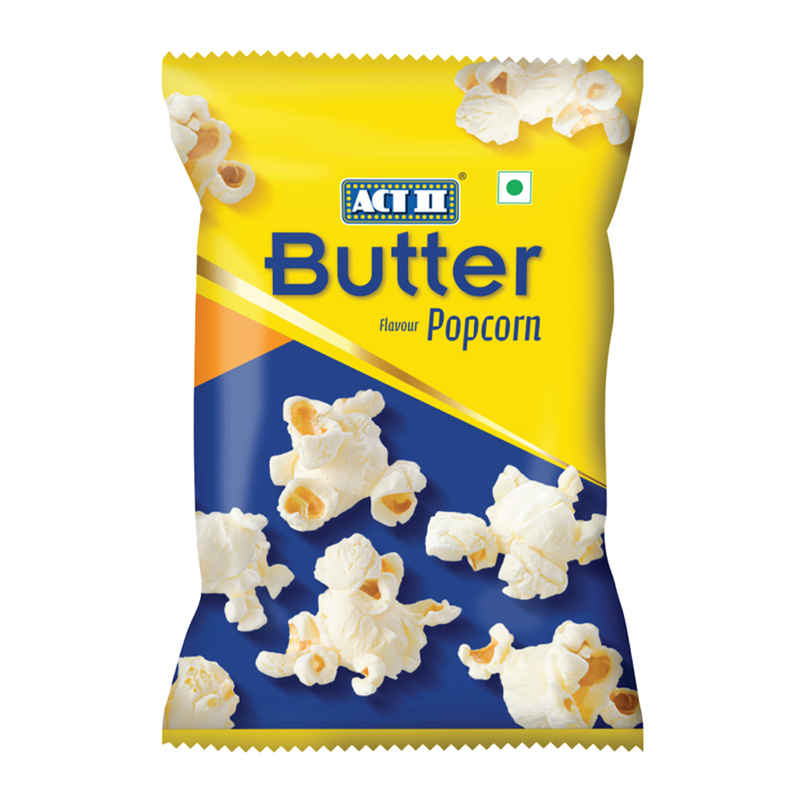 ACT II Ready To Eat Popcorn | Butter Flavour| On-the-go Snacks