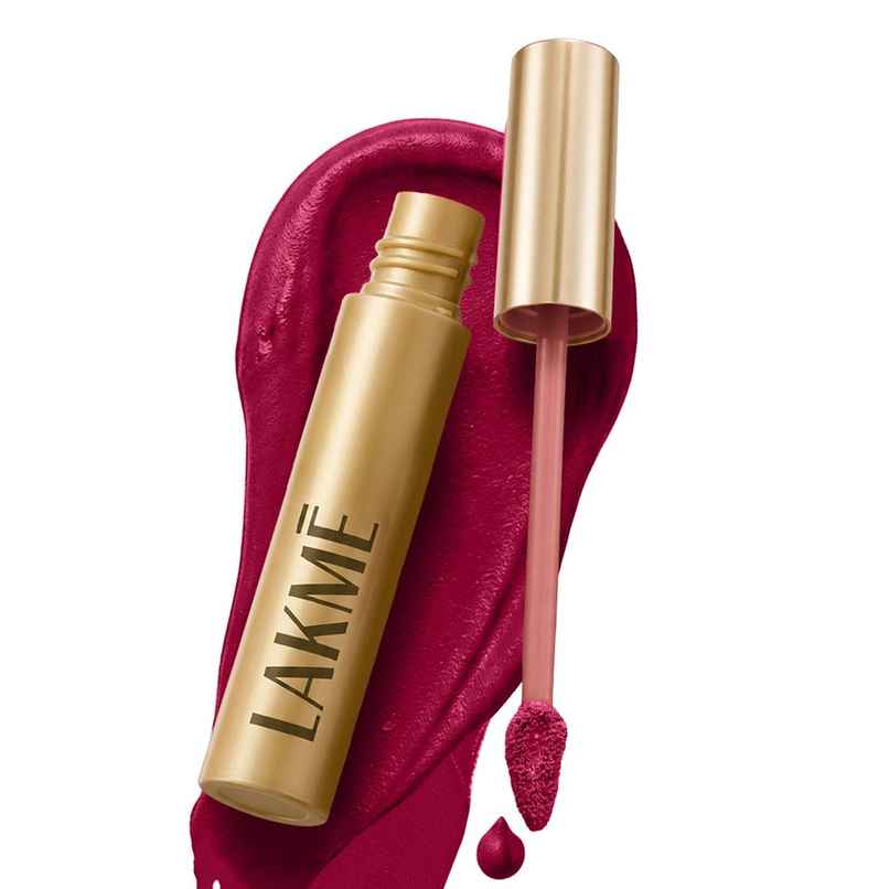 Lakme Double Duty Lip & Cheek Mousse Matte Lipstick & Soft Blush, Rosy Plum Lakme Double Duty Lip & Cheek Mousse Matte Lipstick & Soft Blush, Rosy Plum