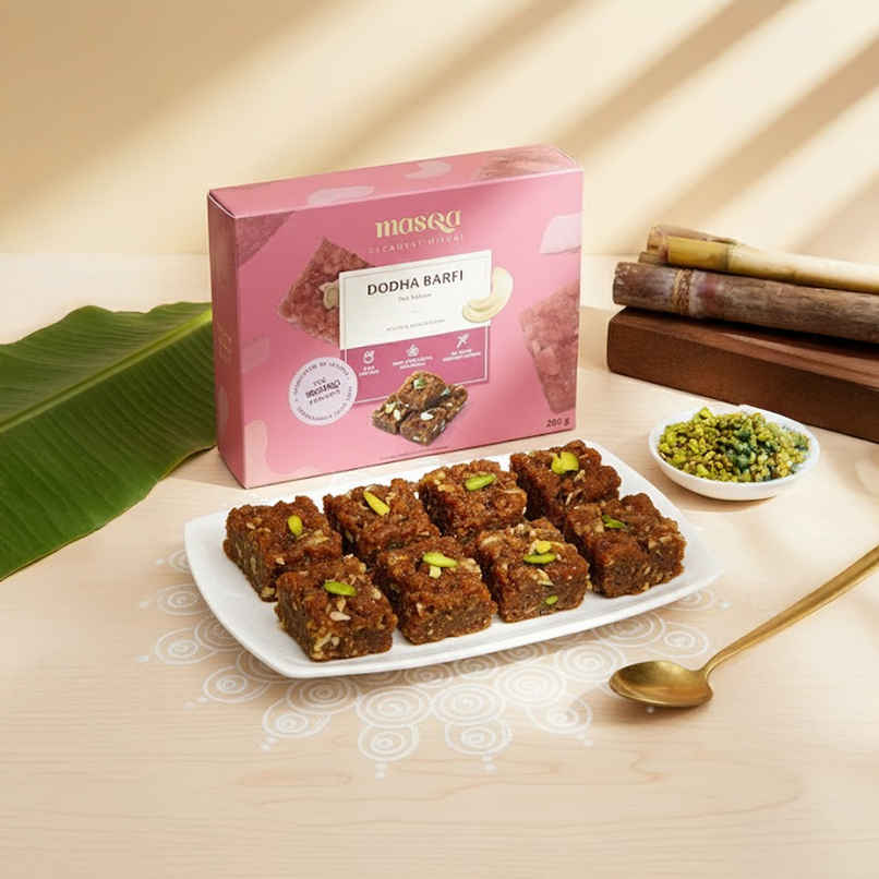 Masqa Desi Ghee Dodha Burfi | Sweet & Tasty