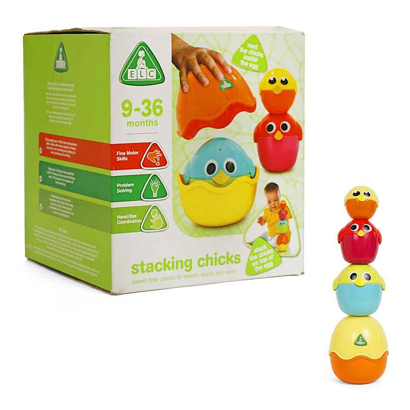 Hamleys ELC Stacking Chicks Multicolour 9M+ Hamleys ELC Stacking Chicks Multicolour 9M+